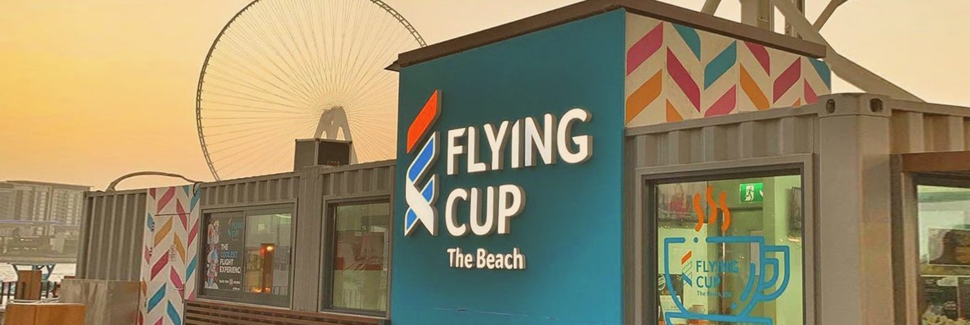 Flying cup coupons