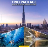 Trio Packages: Burj Khalifa with Aquarium & Underwater Zoo